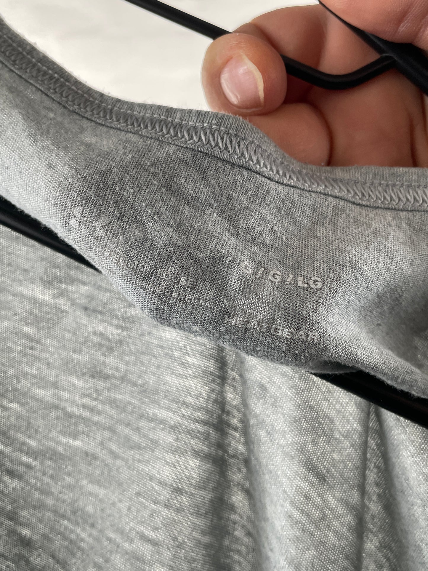 Under Armour – Grey Logo Tank Top, Size L