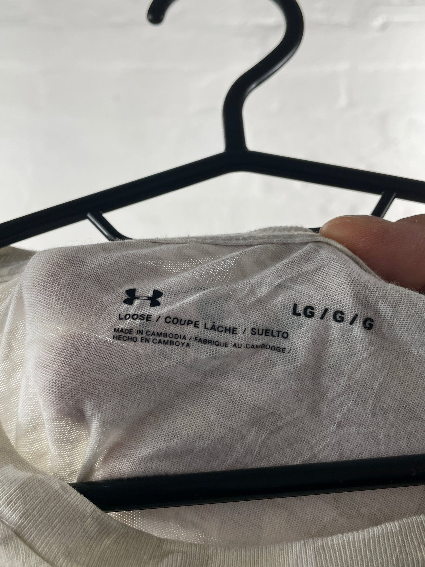Under Armour – Loose Fit Camo Performance T-Shirt, Größe L