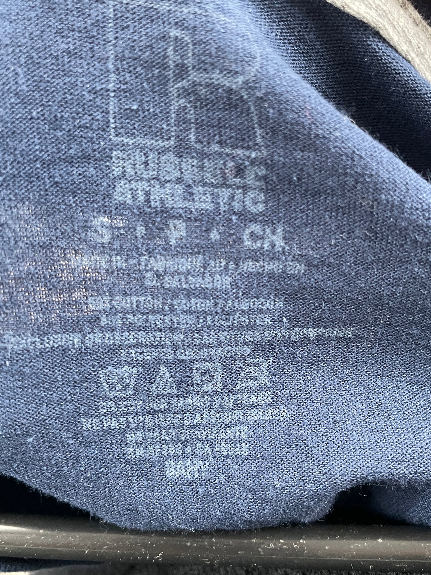 Russell Athletic – Navy Longsleeve Shirt, Size S