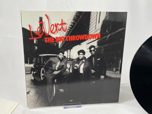 LeVert - The Big Throwdown LP Vinyl, 1987 - R&B Soul, Atlantic Records, original pressing