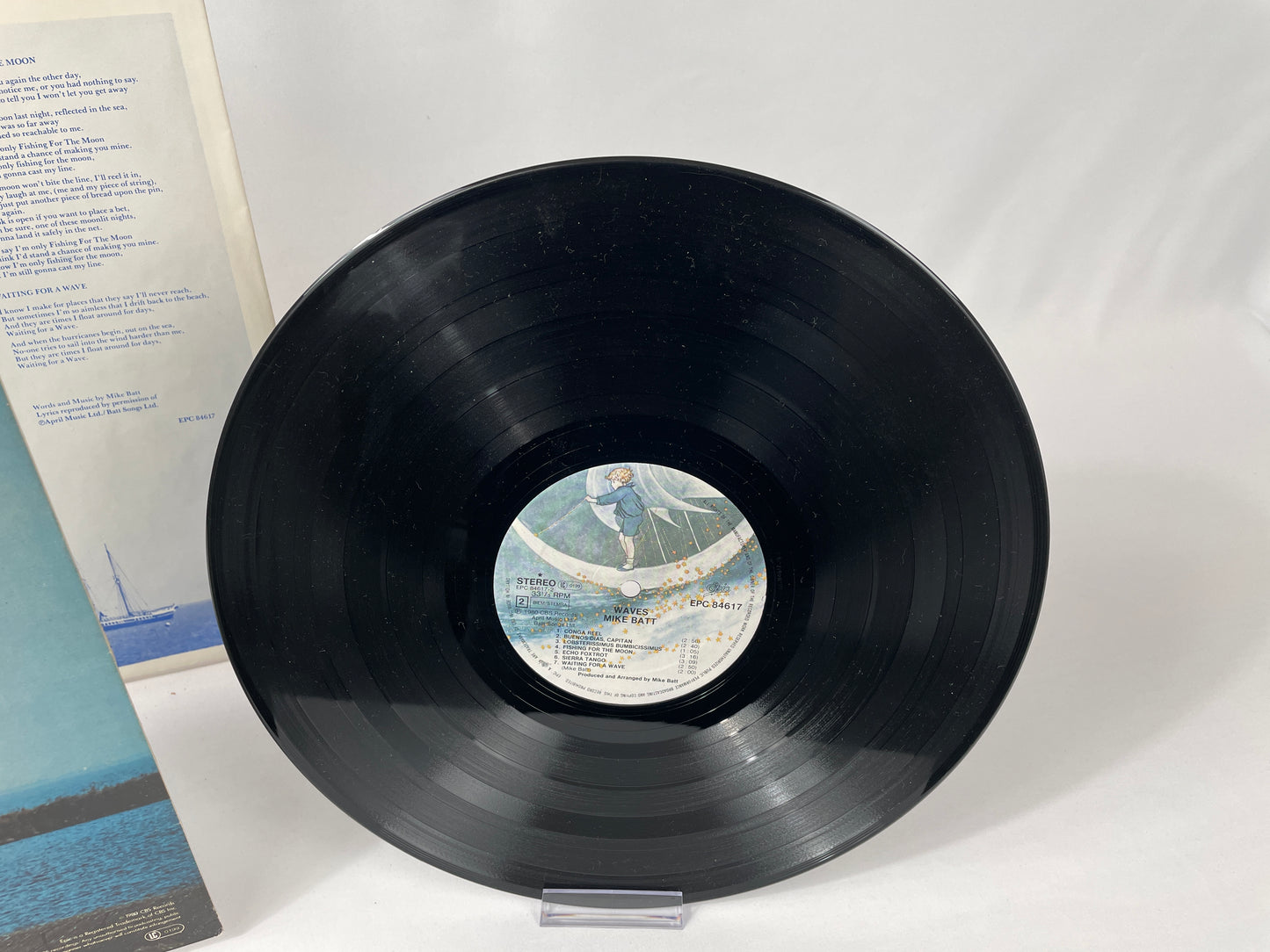 Mike Batt - Waves LP Vinyl, 1980 - Pop Rock / Orchester-Pop, Epic Records, Originalpressung