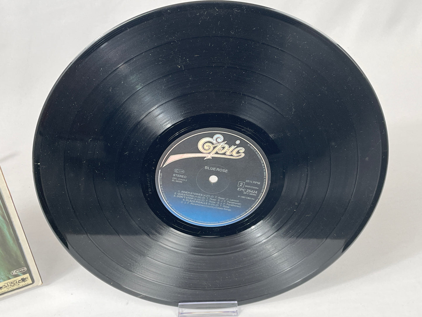 Blue Rose - Blue Rose LP Vinyl, 1980, Epic Records, Rock/Pop, Originalpressung