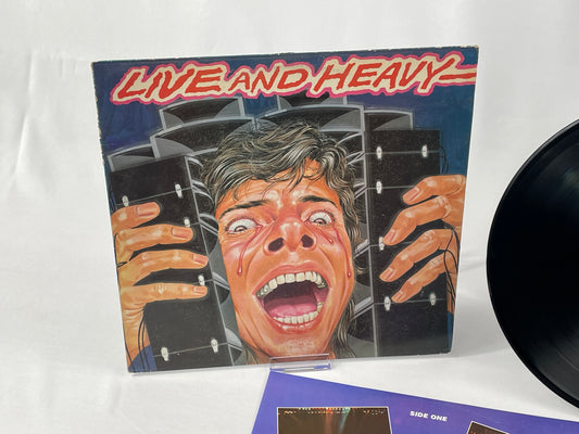 Various Artists - Live and Heavy (LP, 1981, NEMS Records, UK) - Hard Rock, Heavy Metal