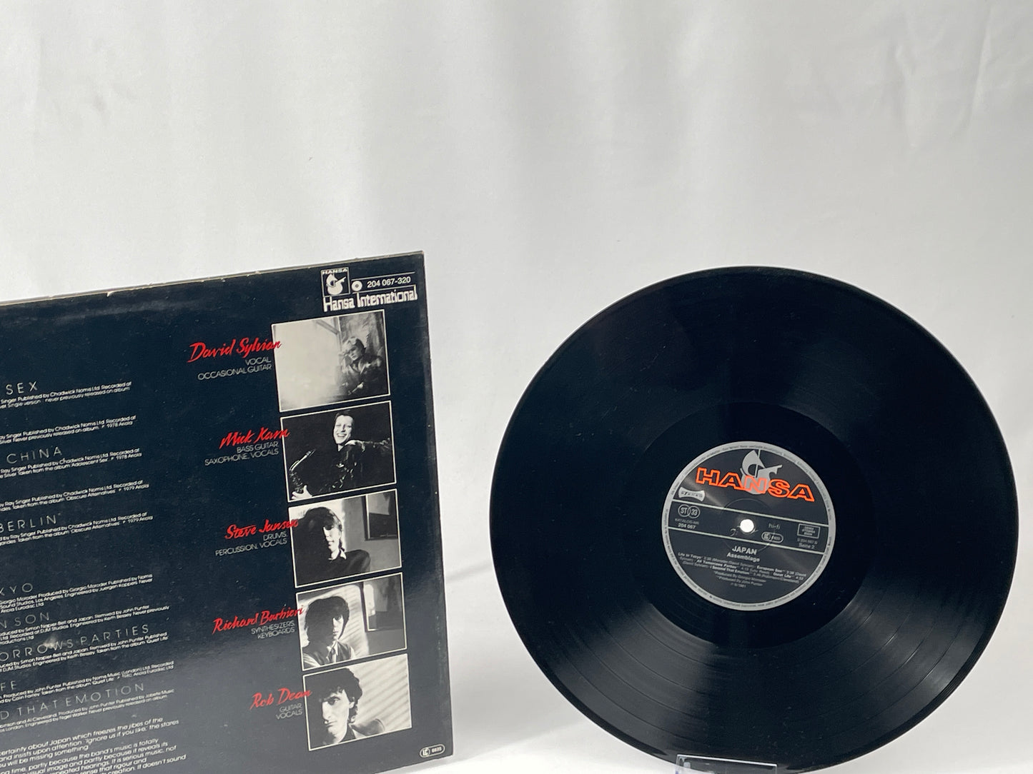 Japan - Assemblage LP Vinyl - 80s New Wave, Hansa International, original pressing