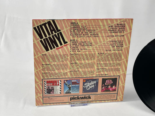 Vital Vinyl Volume Two - Rock & New Wave Compilation, Blondie, Rory Gallagher, Generation X, Procol Harum