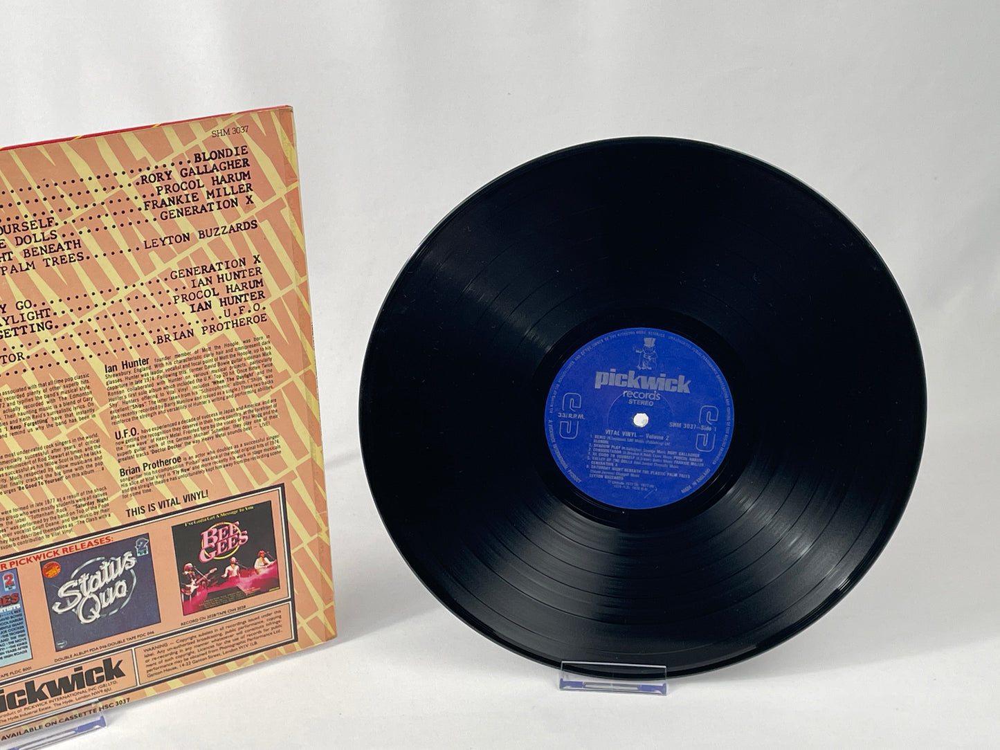 Vital Vinyl Volume Two - Rock & New Wave Compilation, Blondie, Rory Gallagher, Generation X, Procol Harum