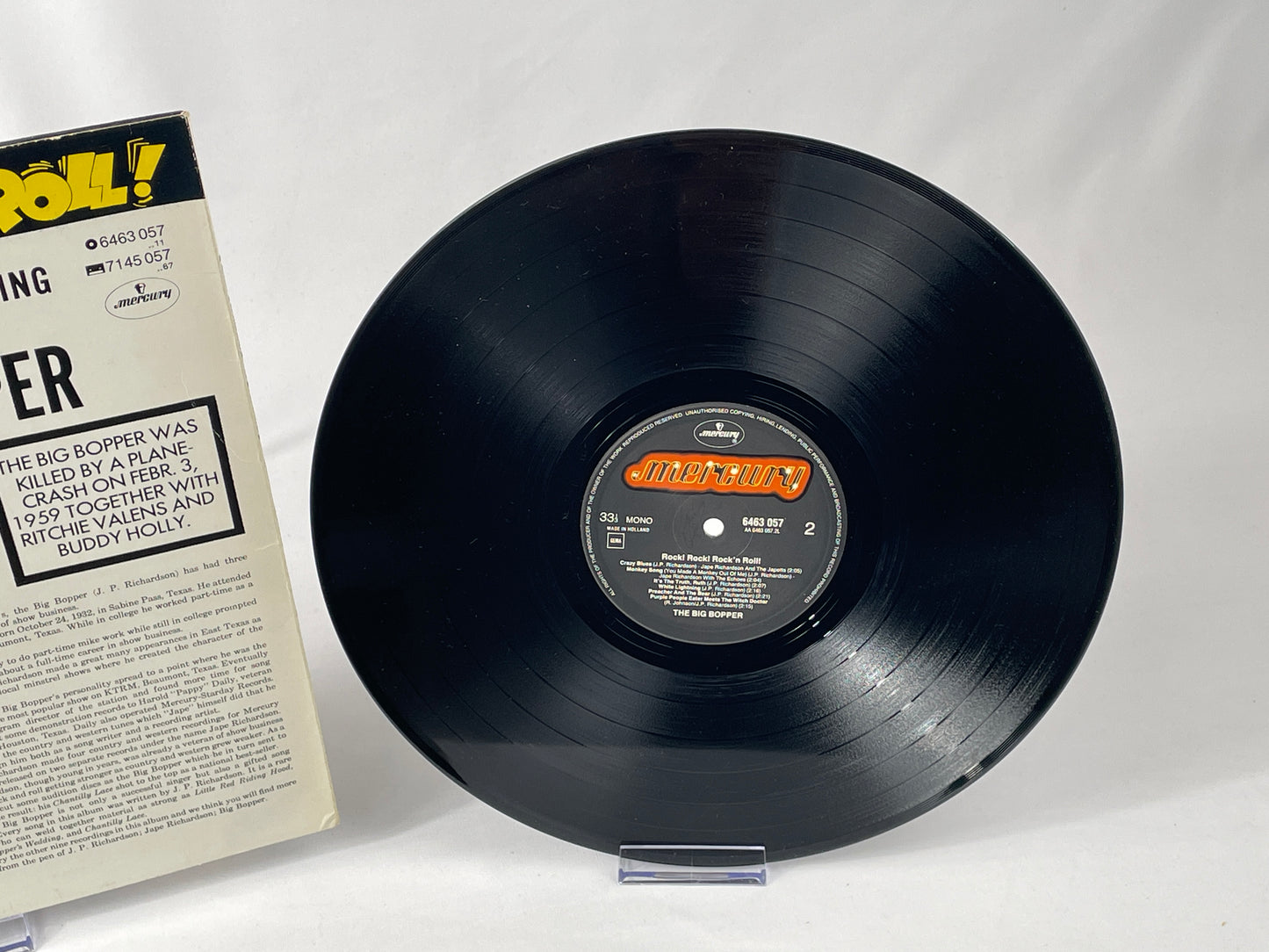 The Big Bopper - Chantilly Lace (Mercury, Mono)