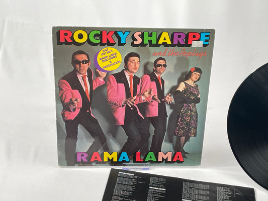 Rocky Sharpe & The Replays - Rama Lama LP (Chiswick Records) - Rock n Roll, Doo-Wop, 1980