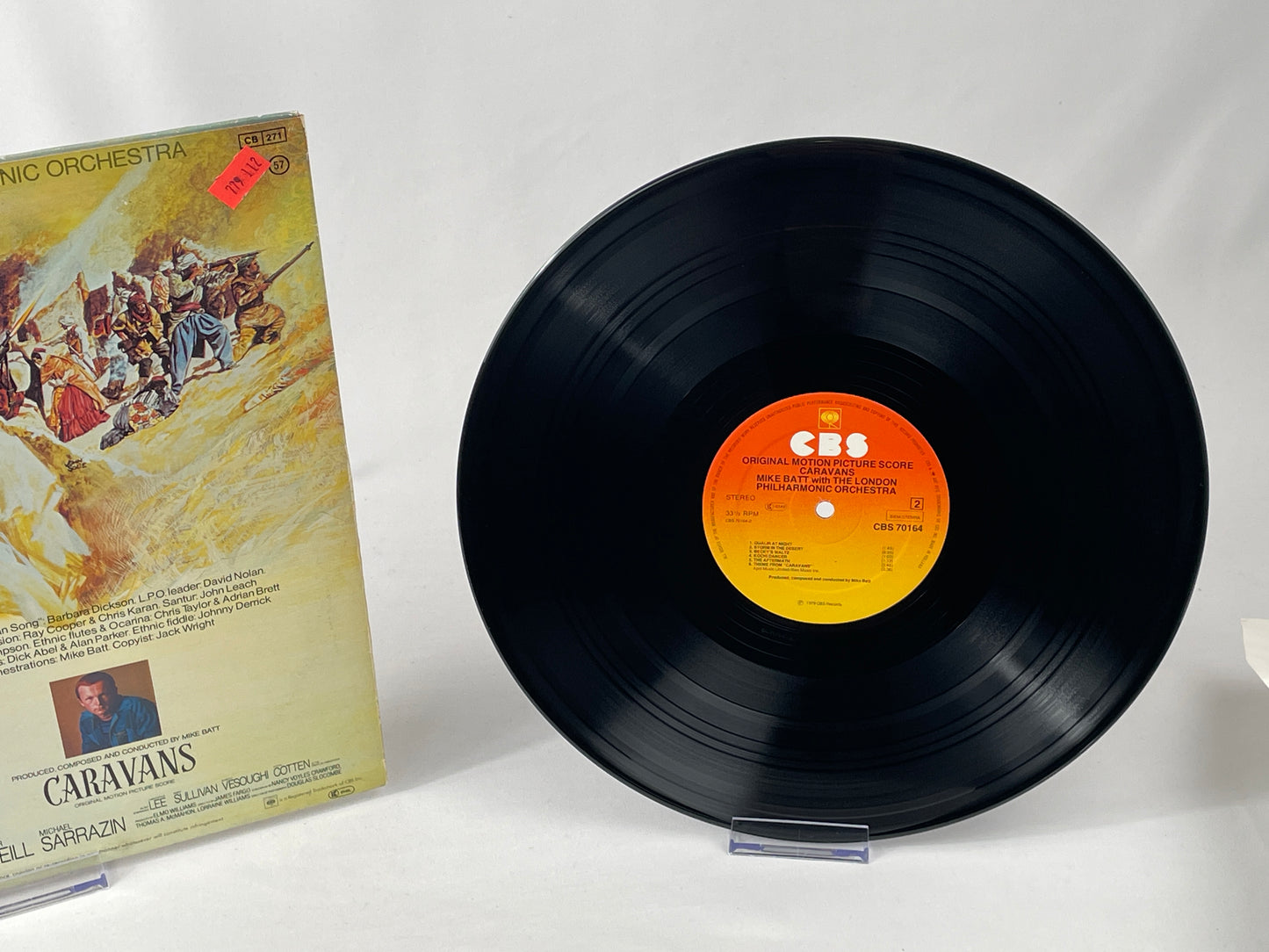 Mike Batt - Caravans Original Motion Picture Score LP Vinyl 1978 - London Philharmonic Orchestra, Film Music Soundtrack