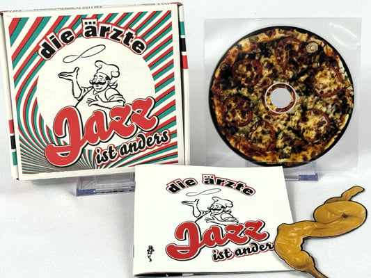 Die Ärzte - Jazz ist anders (Pizza-Edition) CD-Album 2007 inkl. Booklet & Sticker | Limitierte Sonderverpackung