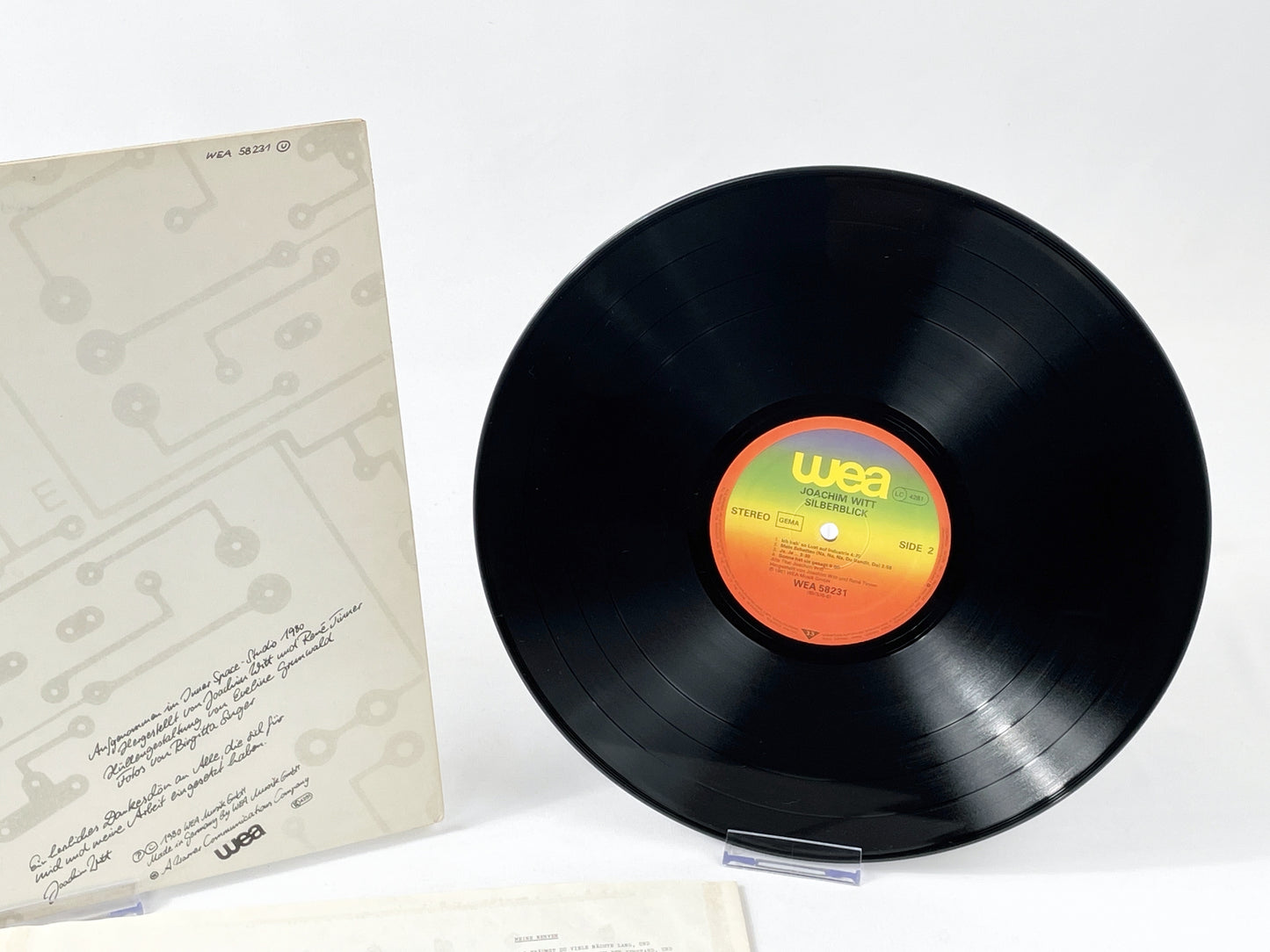 Joachim Witt - Silberblick LP Vinyl 1980, WEA 58 231, Krautrock / Neue Deutsche Welle