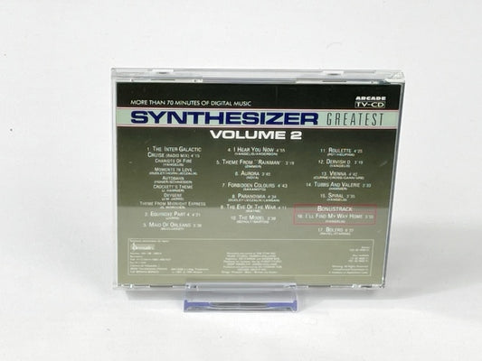 Synthesizer Greatest Vol. 2 – Retro TV-CD Compilation, Electronic Music, 90s