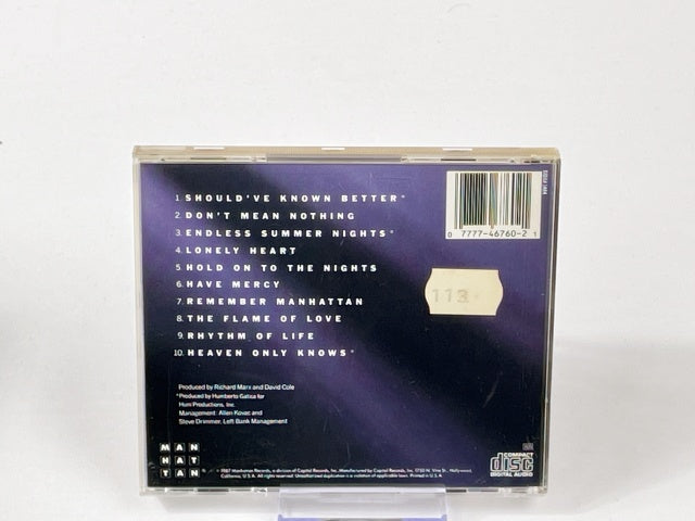 Richard Marx – Richard Marx Retro CD, Manhattan/EMI 1987