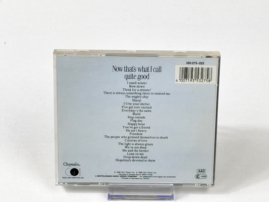 The Housemartins – Now That’s What I Call Quite Good Retro CD (1988, Chrysalis Records)