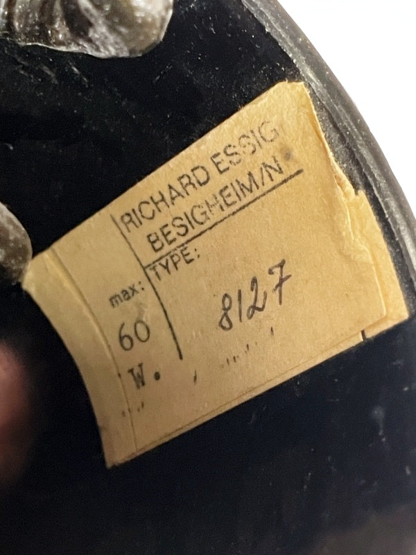 Deckenlampe Richard Essig – Typ 8127, Chrom, 3-flammig, Mid Century 70er Jahre