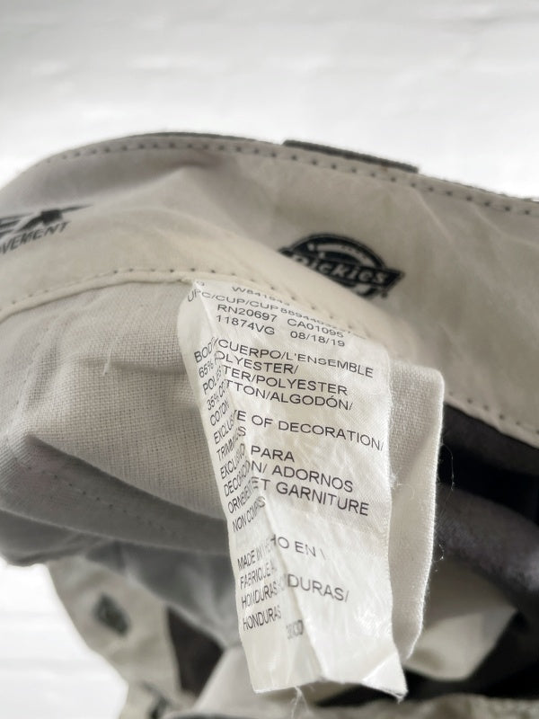 Dickies Work Pants – Vintage 874 Style, Grau, Größe W34 L32