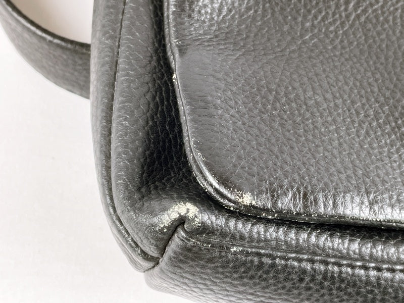 Gerry Weber Damen Handtasche Retro – Schwarz, Lederoptik, Schultertasche