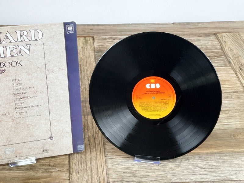 Leonard Cohen – Songbook (LP, CBS, ca. 1980s) – Vintage Folk & Poetry Collection