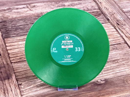 Deetron – 2nd Fiction E.P. (Primate Recordings, 1999) – Retro Green Vinyl