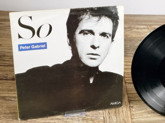 Peter Gabriel – So Vintage LP (AMIGA 8 56 353, GDR pressing, ca. 1987)