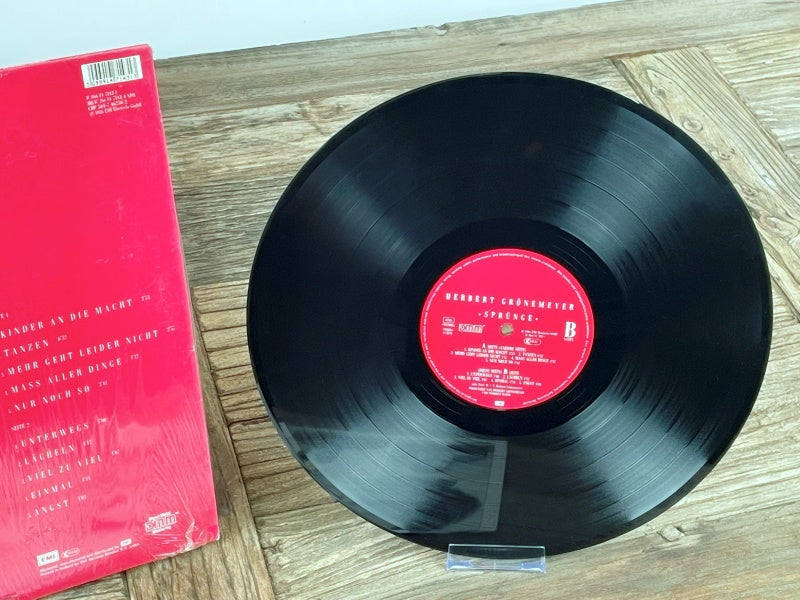 Herbert Grönemeyer – Sprünge Vintage LP (EMI Electrola 1C 064-24 0641, 1986)