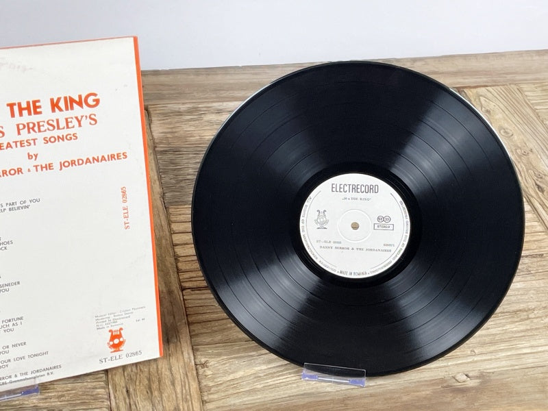 Danny Mirror & The Jordanaires – 50 × The King (Electrecord 1980s) Retro LP – Elvis Presley Tribute