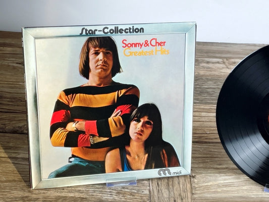 Sonny & Cher – Greatest Hits Retro LP (midi / Star-Collection, Germany 1972)