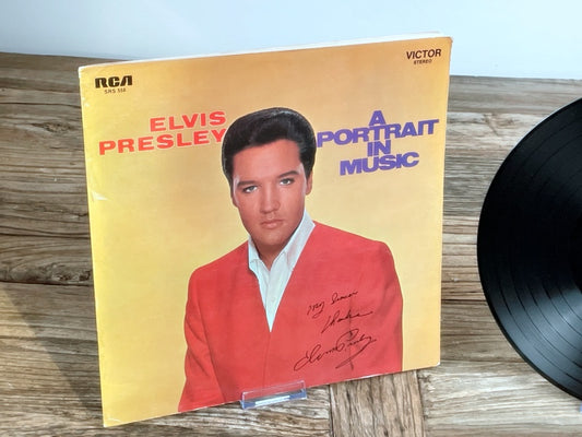 Elvis Presley – A Portrait in Music Vintage LP (RCA Victor, Germany 1972)