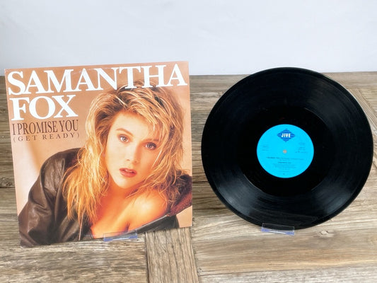 Samantha Fox – I Promise You (Get Ready) Retro Maxi-Single (Jive Records, Germany 1987)