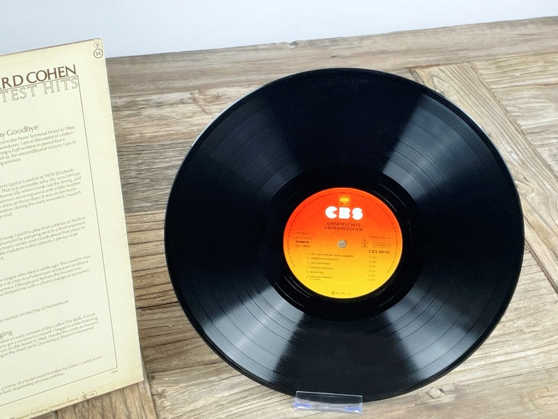Leonard Cohen – Greatest Hits Vintage LP (CBS, Germany 1975)