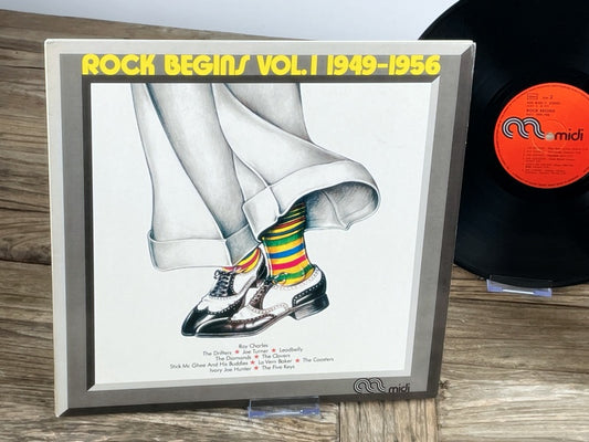 Rock Begins Vol. 1 (1949–1956) Vintage 2LP (midi Records, ca. 1975)