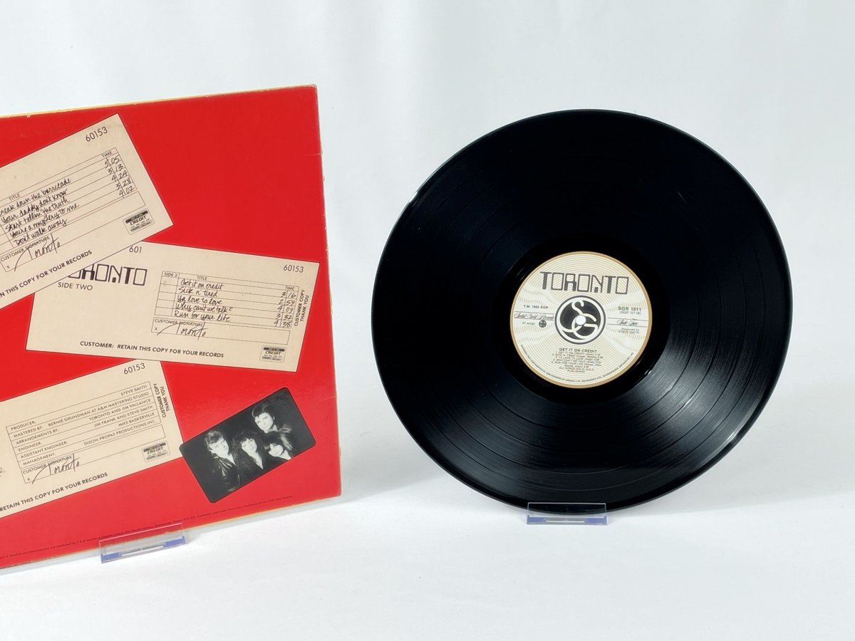 Toronto – Get It On Credit LP 1982, Retro Rock, Attic Records