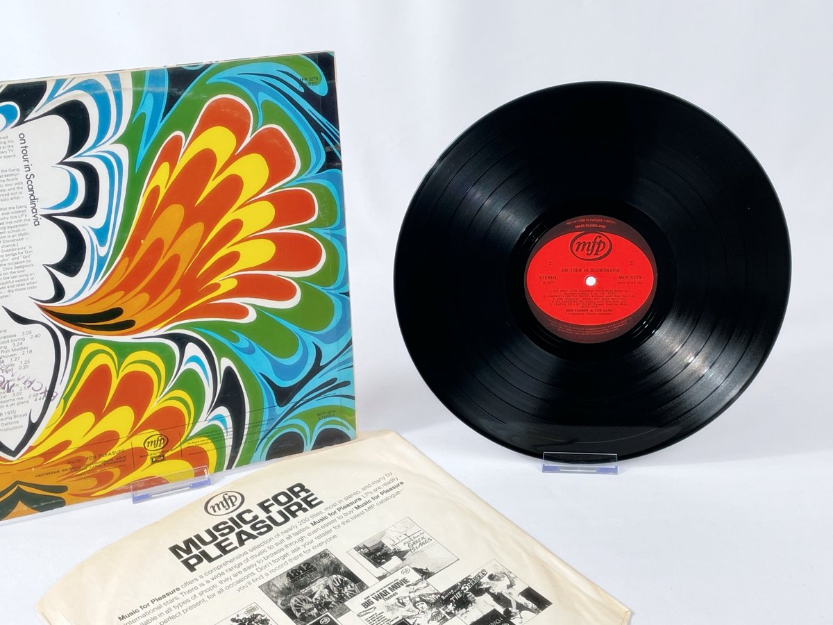 The Rock & Roll Sound of Don Fardon LP Vinyl, Vintage 70s