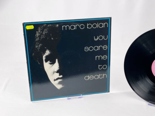 Marc Bolan - You Scare Me To Death LP Vinyl 1981, Cherry Red/Chrysalis, Retro Glam Rock Album