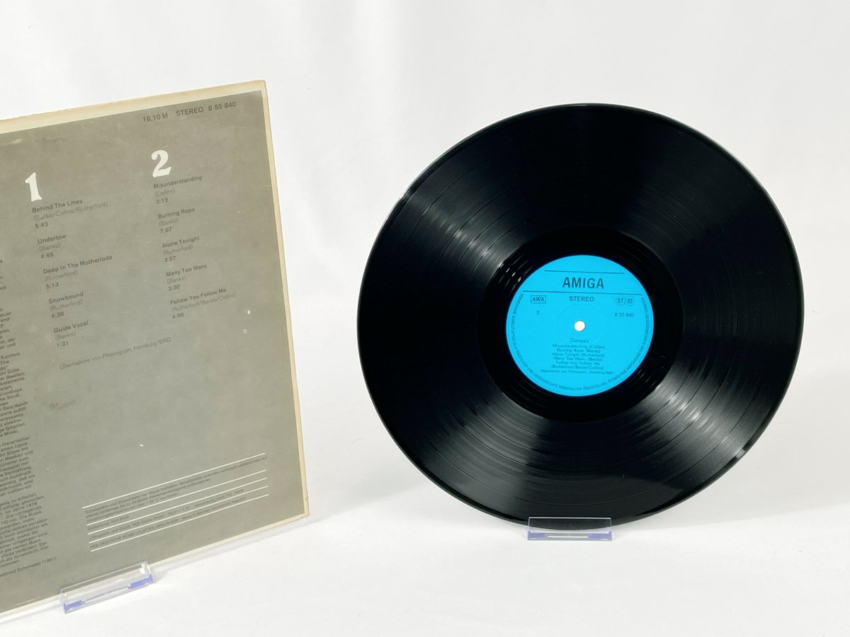 Genesis Duke LP AMIGA DDR Pressung – Vintage Schallplatte 1980