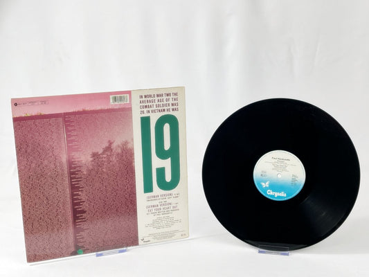 Paul Hardcastle – 19 (German Version) Vintage Maxi Single 12" Chrysalis 1985