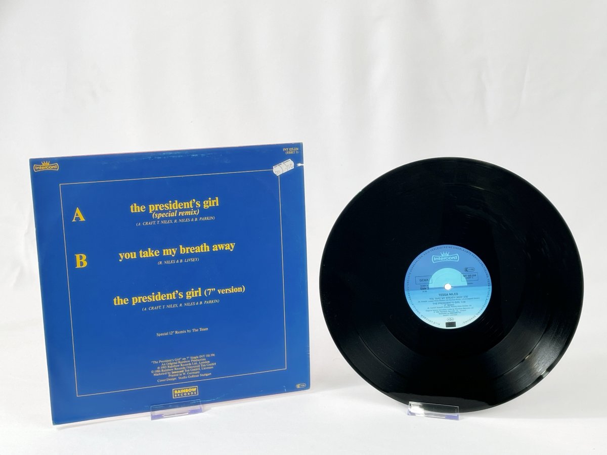 Tessa Niles – The President’s Girl Maxi-Single 12'' Vinyl (Retro 80s)
