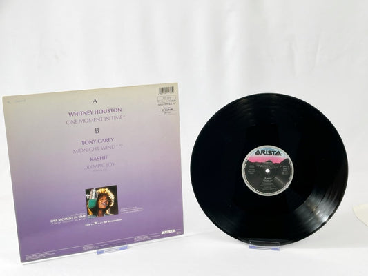Whitney Houston – One Moment in Time Maxi-Single 12" (Arista 1988, Vintage)