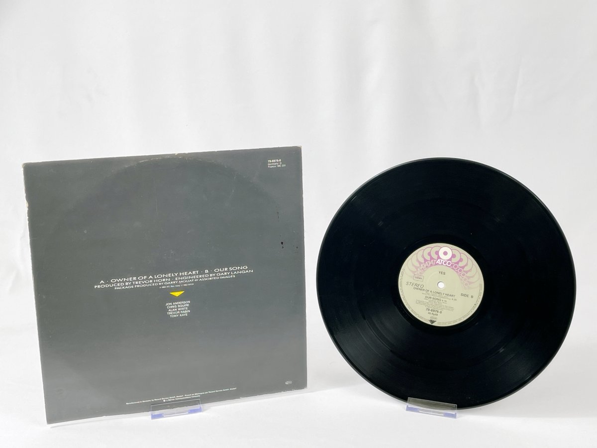 Yes – Owner of a Lonely Heart 12" Maxi-Single 1983, Retro Vinyl Rock