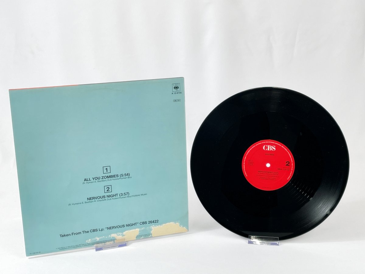 The Hooters – All You Zombies / Nervous Night (Maxi-Single, 45rpm, CBS 1985, Vintage Vinyl)