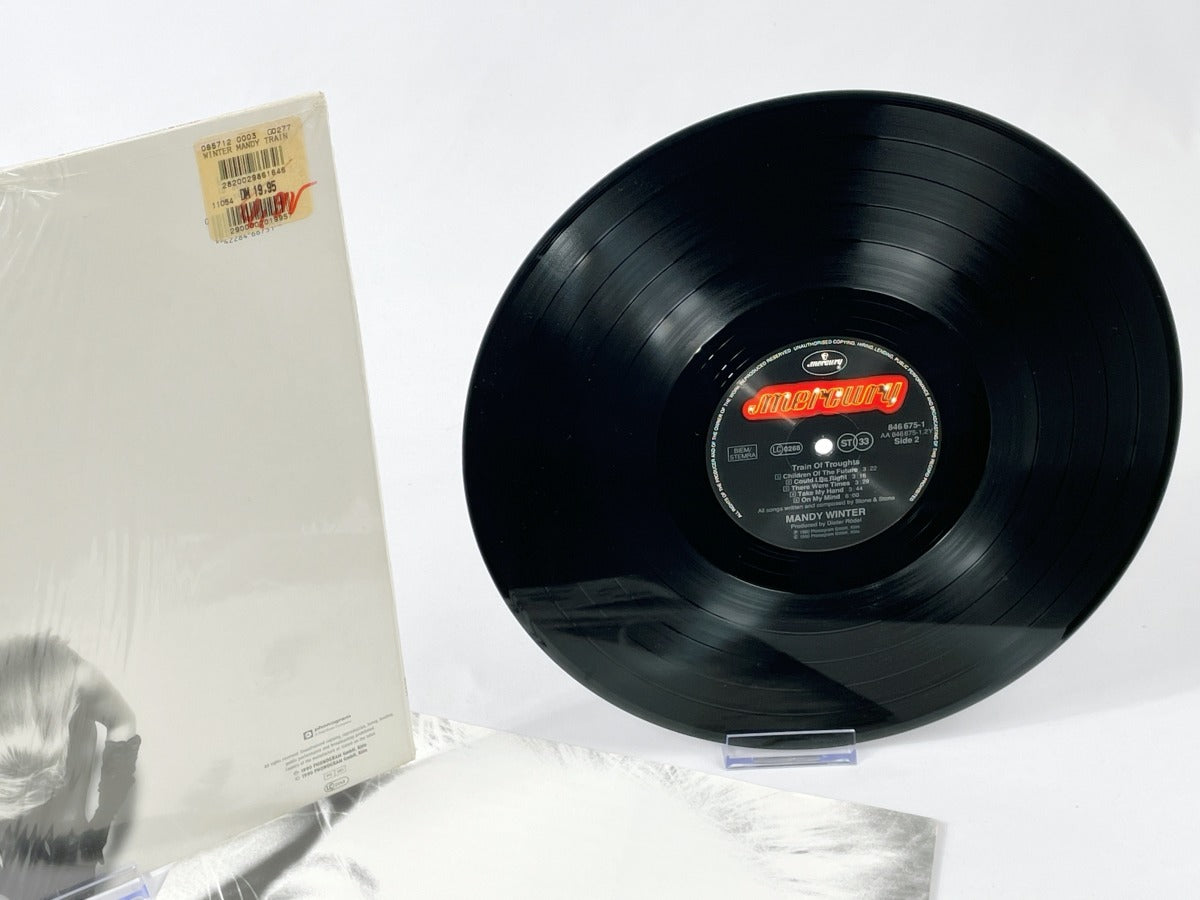 Mandy Winter – Train Of Thoughts LP Vinyl 1989, Vintage Pop Rock, Mercury