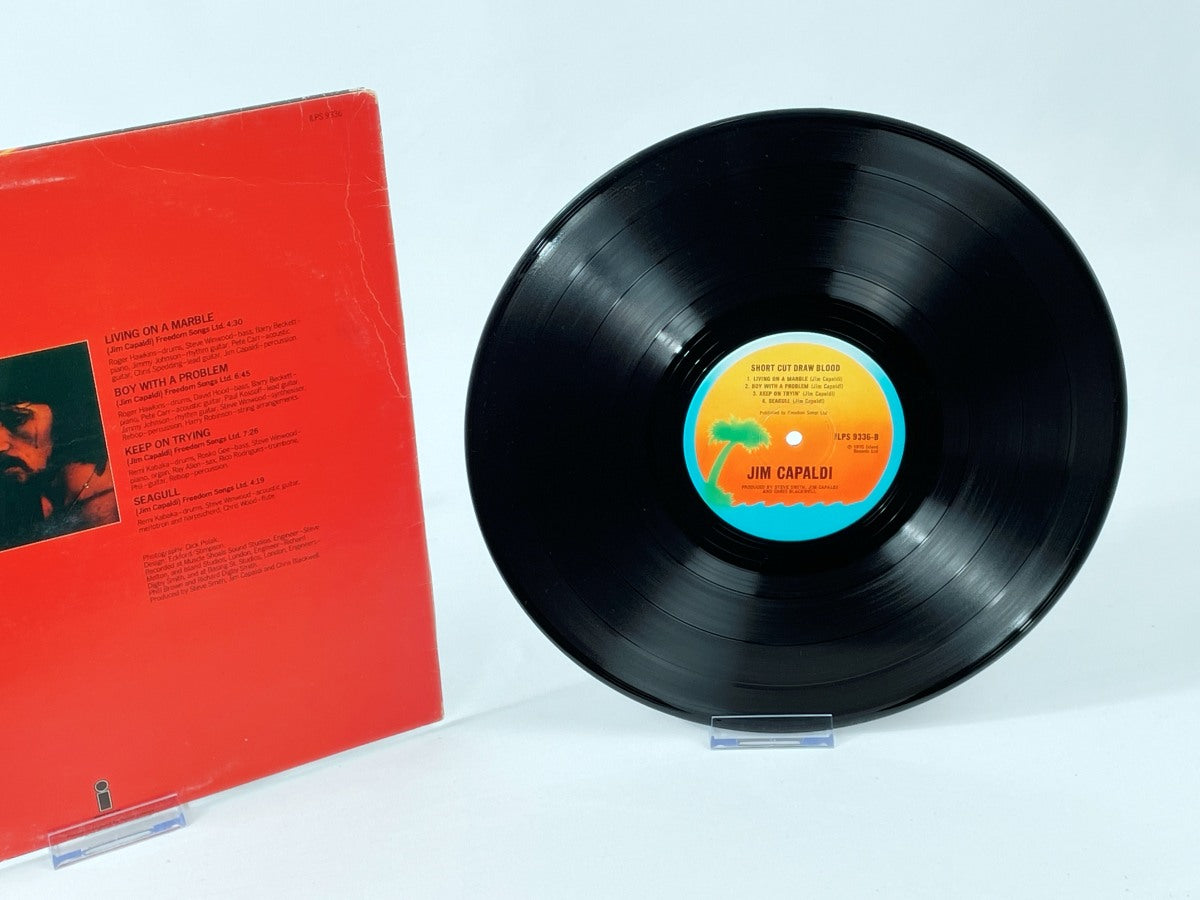 Jim Capaldi – Short Cut Draw Blood (Island Records, 1975) – Retro Rock Vinyl