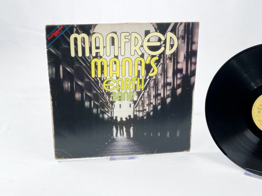 Manfred Mann’s Earth Band – Manfred Mann’s Earth Band LP Vinyl 1972, Vintage Prog Rock, Bronze Records