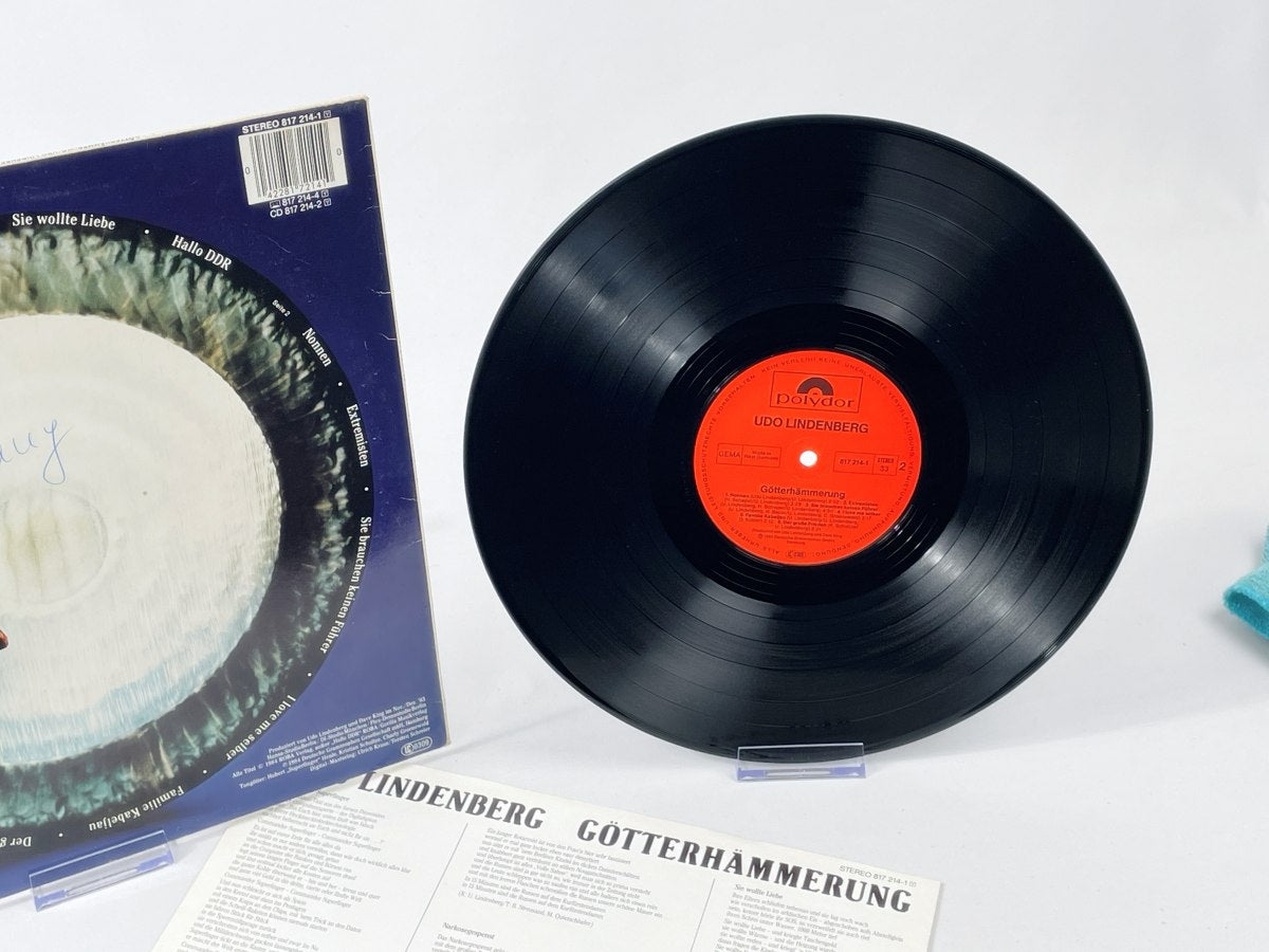Udo Lindenberg & Panikorchester – Götterhämmerung LP Vinyl 1984, Retro Rock Pop, Polydor