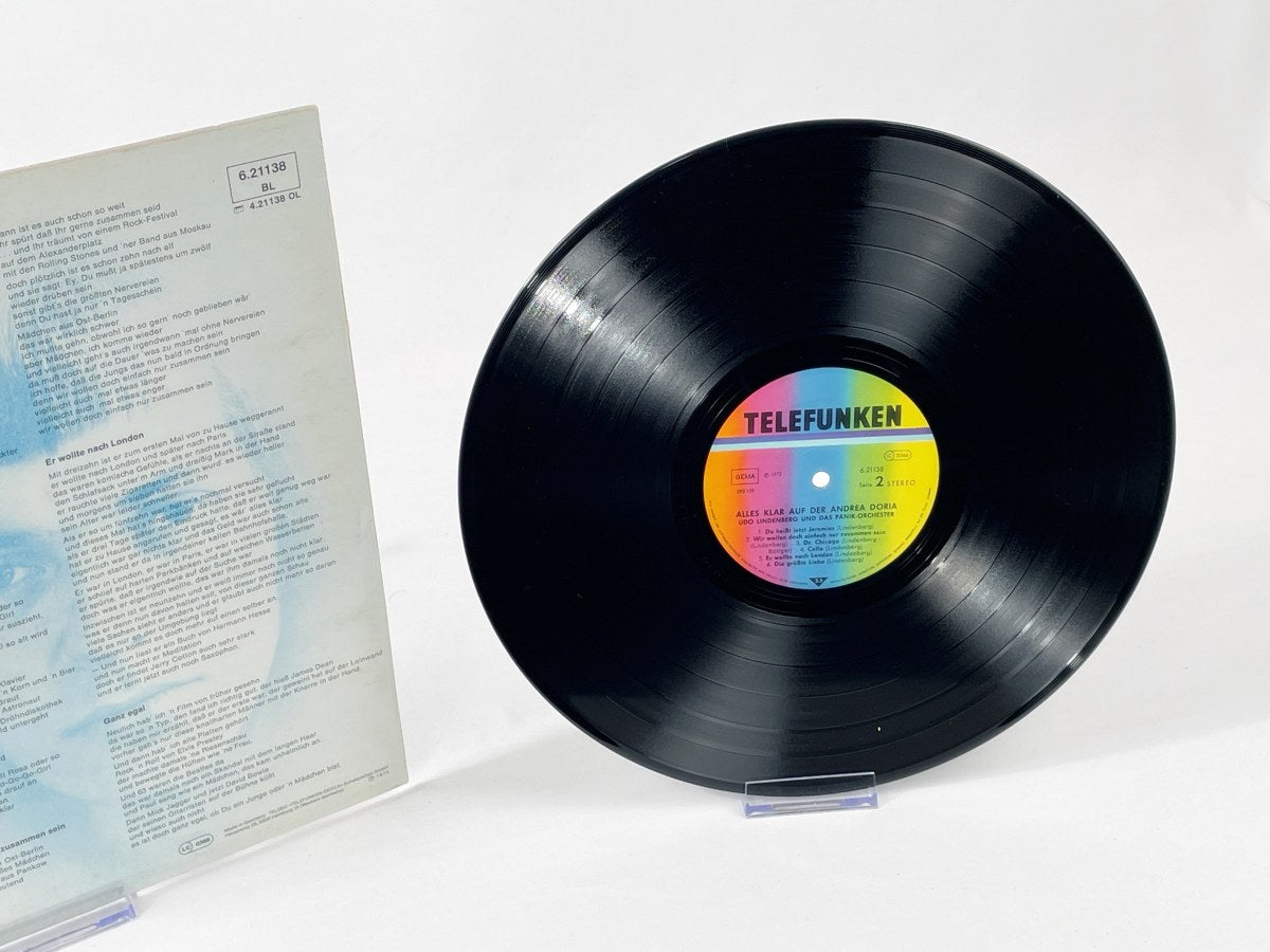 Udo Lindenberg & Das Panikorchester – Alles klar auf der Andrea Doria (LP Vinyl, Telefunken)