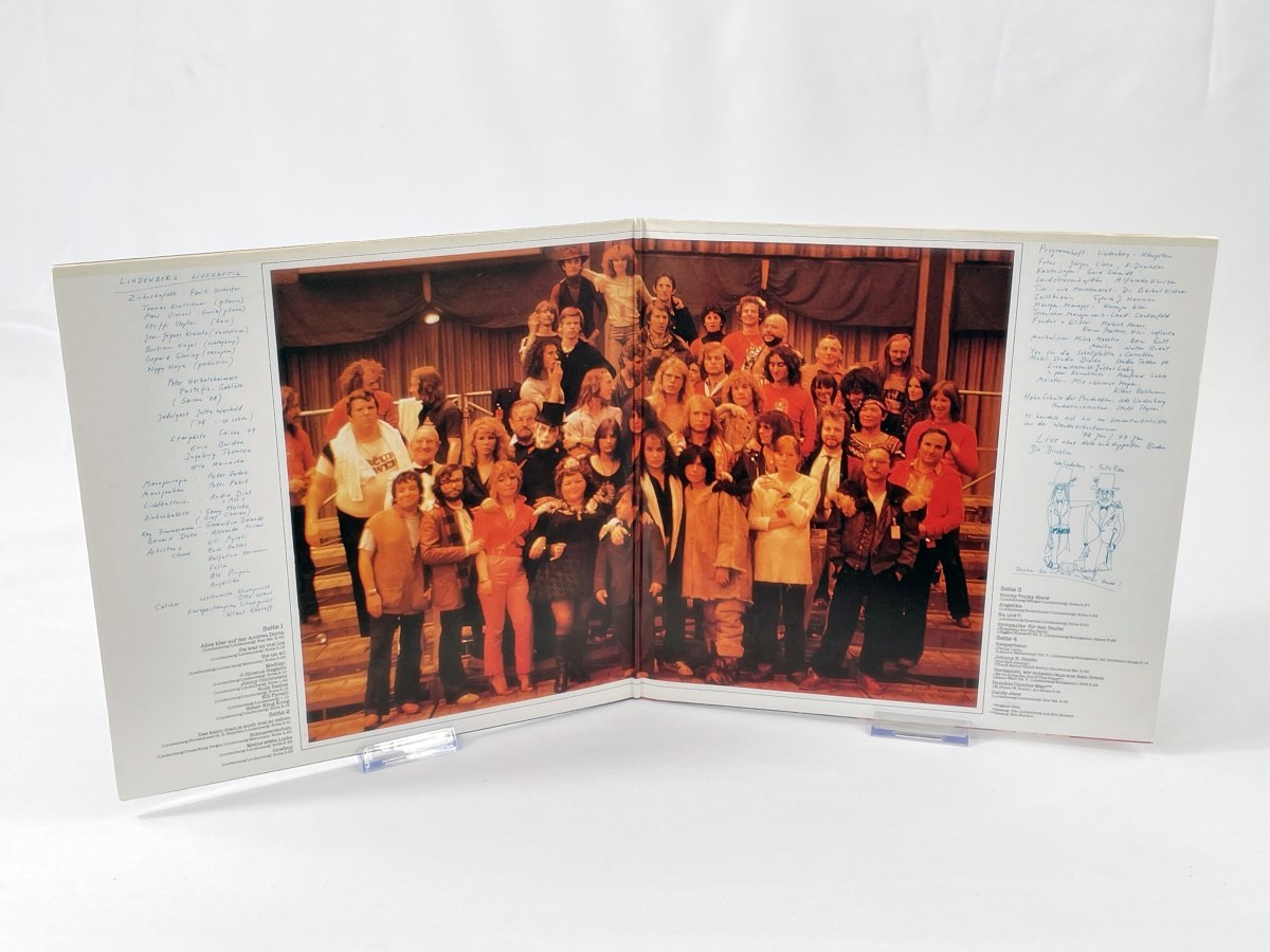 Udo Lindenberg Livehaftig 2LP Vinyl 1979 Telefunken Gatefold Retro