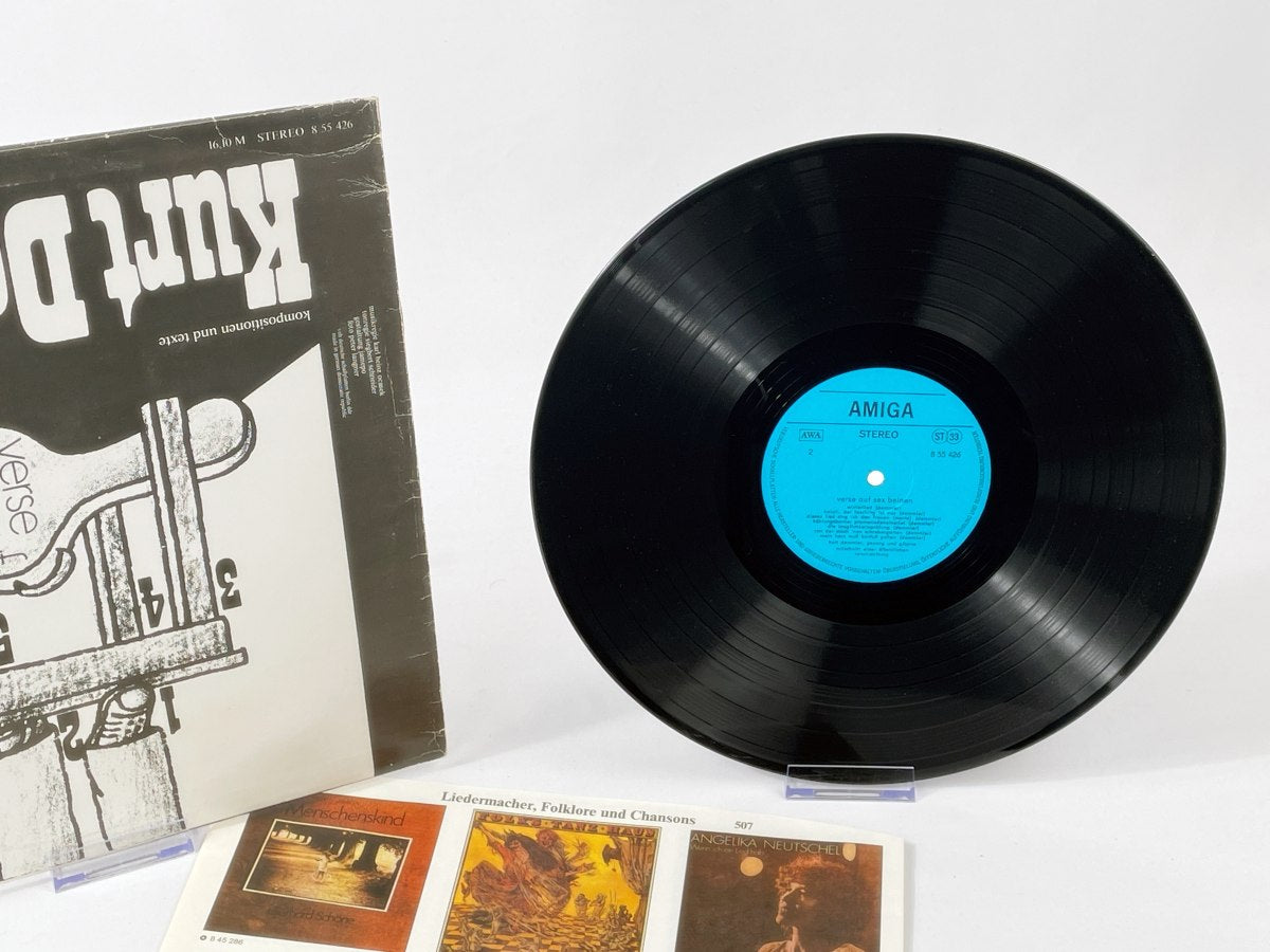 Kurt Demmler – Verse auf Sex Beinen LP Vinyl AMIGA DDR Vintage