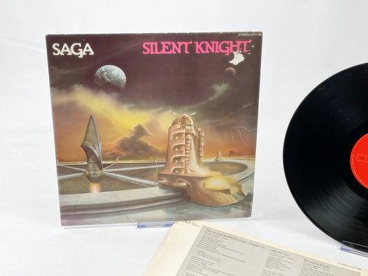 Saga – Silent Knight LP Vinyl, Retro Progressive Rock 1980 (Polydor)