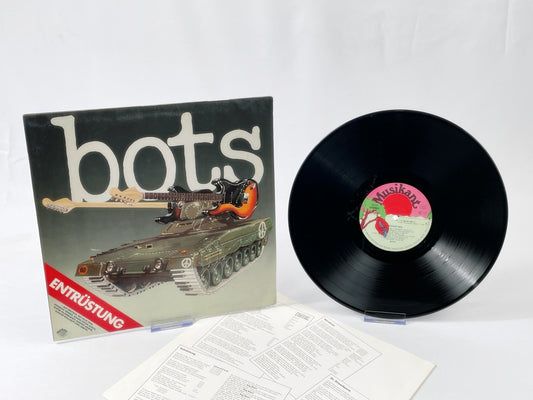 Bots – Vintage Vinyl LP Entrüstung (Musikant, Stereo)