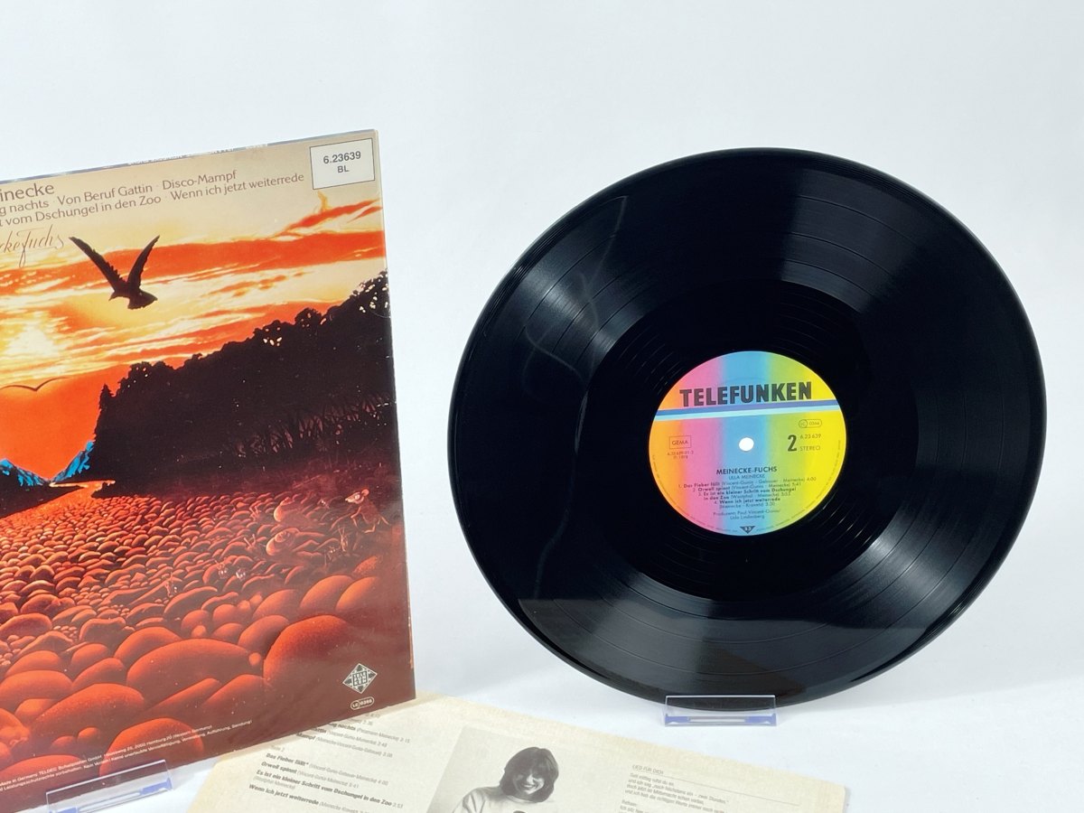 Ulla Meinecke – Vintage Vinyl LP MeineckeFuchs (Telefunken, Stereo)